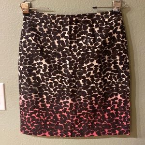 J. Crew Silk Skirt Size 2
